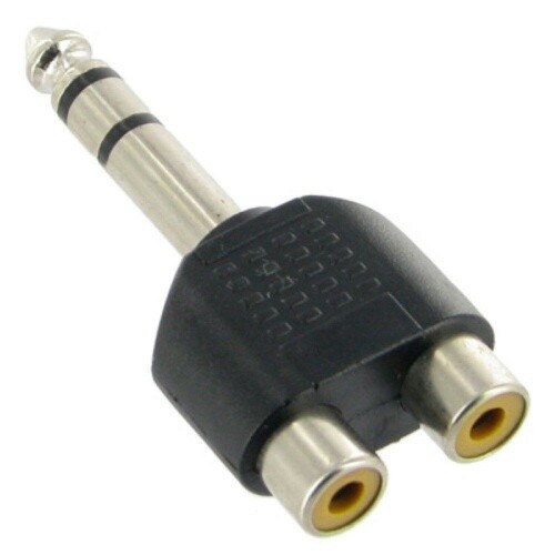Adattatore rca femmina - 2,