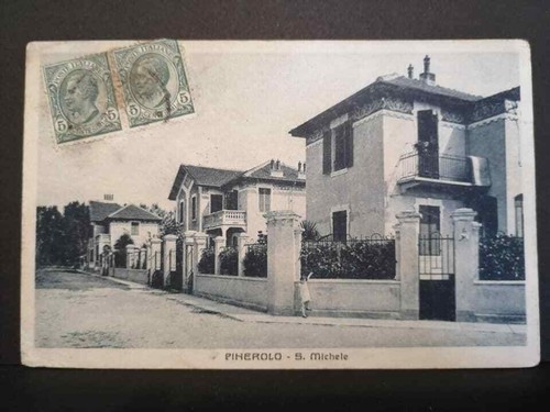 Cartolina pinerolo michele - cartolina,