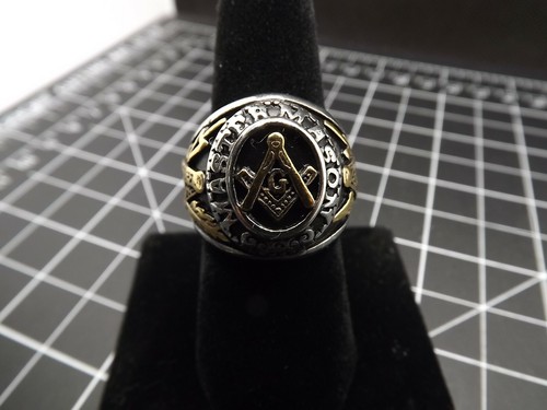 Anello massonico maestro - massonico,