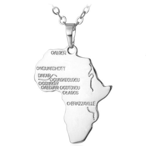 Collana pendente africa - pendente,