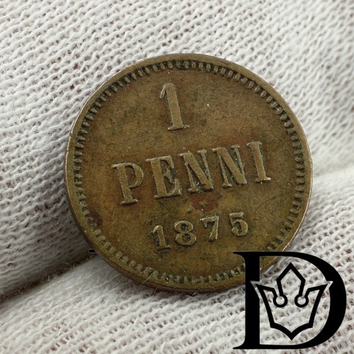 1875 finlandia penni - 1875,