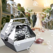 MACCHINA BOLLE DI SAPONE WIRELESS PROFESSIONALE BUBBLE MACHINE DJ PALCO - grande