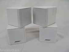 Bose Jewel Cube Altoparlanti (Bianco) Premium Lifestyle x2