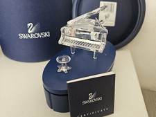 SWAROVSKI CRYSTAL MELODIES 'GRANDE PIANOFORTE + SGABELLO' NUOVO