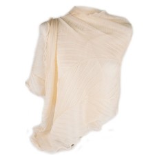 Stola gialla plisse elegante