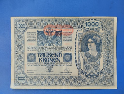 Banconota 1000 corone austria - banconota,