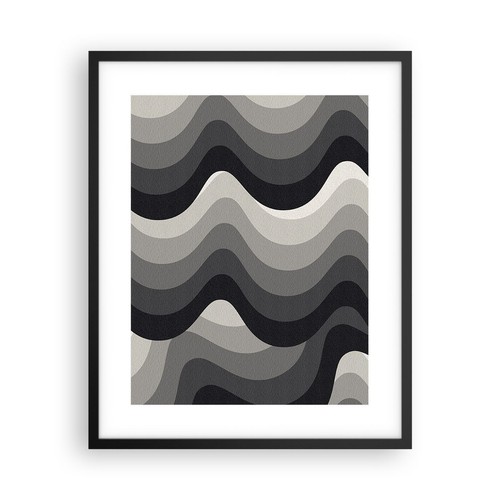 Poster 40x50cm linee onde - 40x50cm,