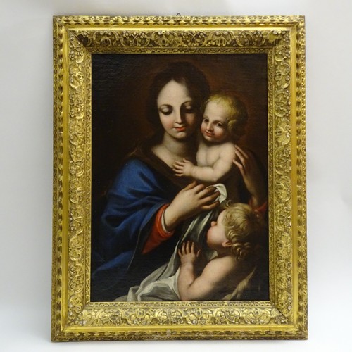 Antico dipinto madonna con - madonna,