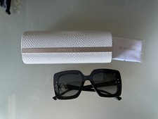 OCCHIALI DA SOLE JIMMY CHOO NERI NUOVI MAI USATI ORIGINALI