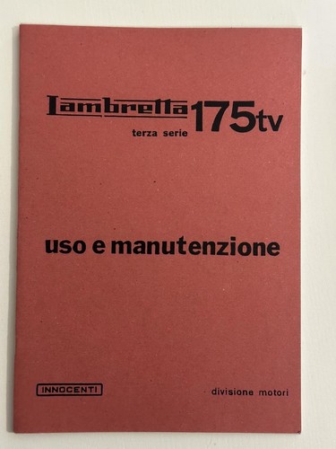 Lambretta 175 libretto - 175, tv