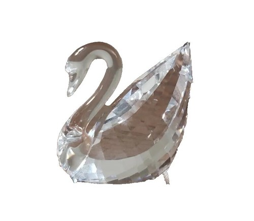 Swarovski crystal swan - crystal,