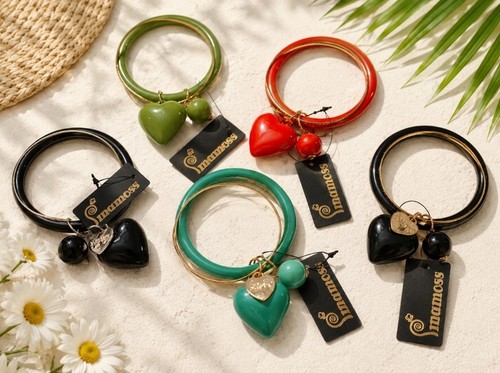 Bracciale donna rigido con - ,