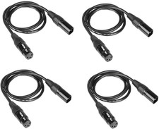 Cavo Xlr 1M Corto Xlr Cavo 1