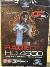 Radeon HD 4650, 512 mb, DDR2