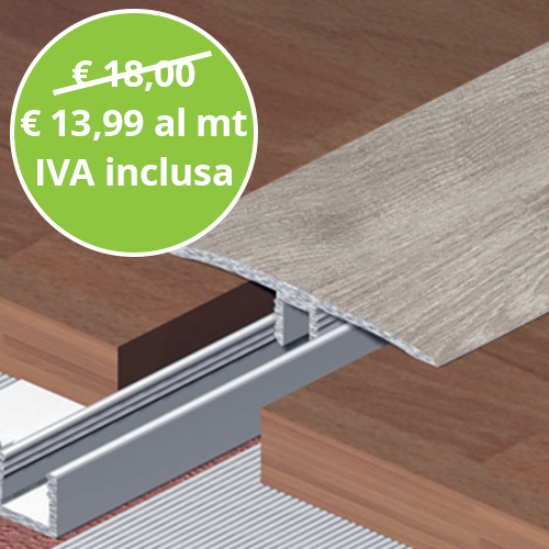 Profilo raccordo rovere - profilo, di