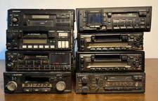 Stock 8 Autoradio vintage anni