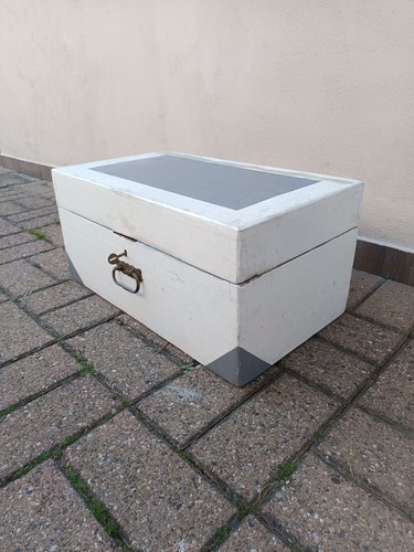 Baule antico legno - baule,