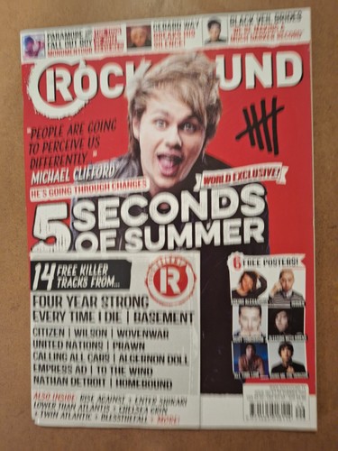 Rock sound magazine - magazine, summer