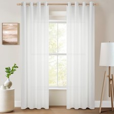 Rideaux Voile en Lin 140x225