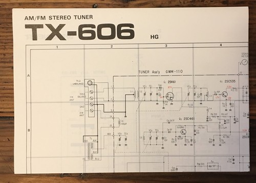 Pioneer 606 sintonizzatore - pioneer,