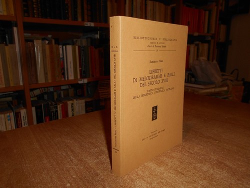 Libretti melodrammi balli - di,