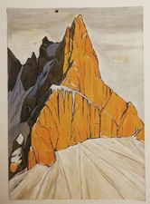 Quadro Paesaggio di montagna, Cimon della Pala, Dolomiti, Pale Di San Martino