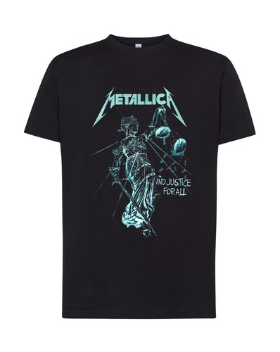Shirt metallica and justice - t-shirt,