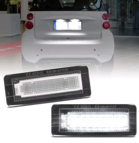 Placchette led luci targa - led,