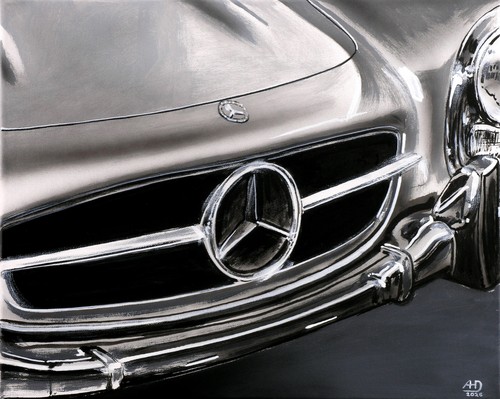 Dipinto originale mercedes - dipinto, originale: