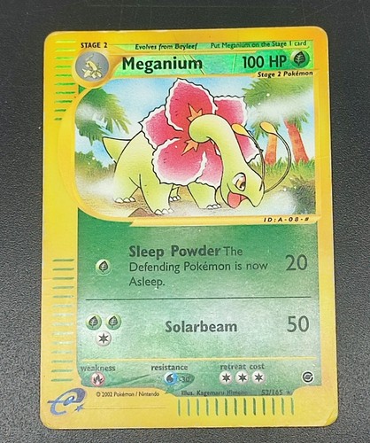Pokemon meganium 165 - meganium, 53/165