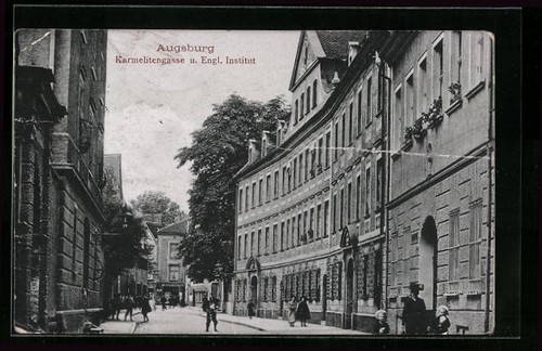 Ansichtskarte augsburg - ansichtskarte,