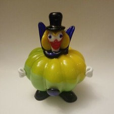 Statuina pagliaccio zucca