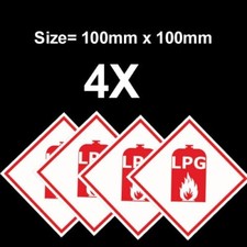 4 adesivi avvertimento GPL