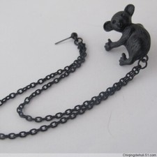 Orecchino singolo koala di