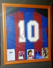 Camiseta original Meyba oficial F.C.Barcelona 82/83. Dorsal 10, Diego Maradona.