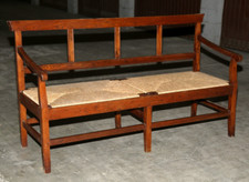 Panchetta Luigi XVI in olmo