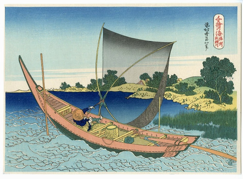 Stampa xilografia hokusai - xilografia,