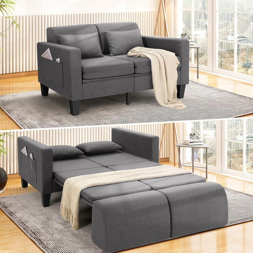 Divano letto 2 posti - letto, in