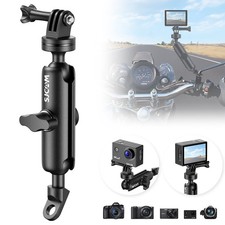 Supporto per manubrio per bici da bicicletta per moto per fotocamera GoPro Hero