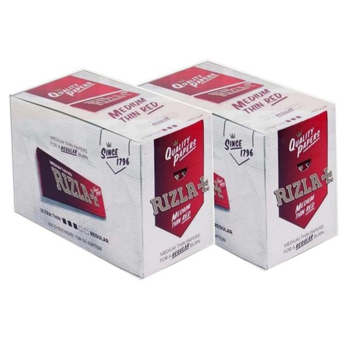 Box cartine rizla rosse - box,