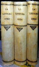 La Lettura 1923-1924-1925  3 annate complete..!! 