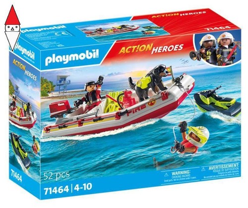 Costruzione playmobil gommone - costruzione,