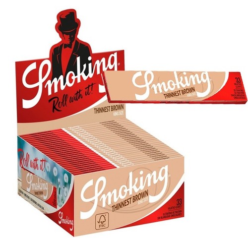 Cartine smoking thinnest brown - smoking,