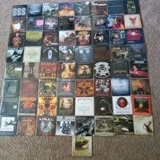 Death/Doom/Thrash CD Lot (PROMO) Cardboard Sleeves (65) Bloodbath, Cryptopsy, 