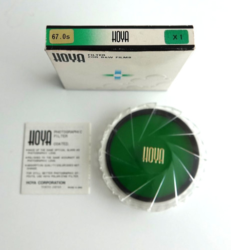 Hoya filtro verde 67 - filtro,