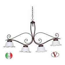 Lampadario Ferro Battuto a