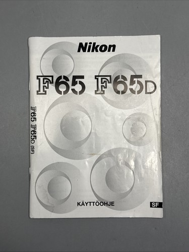 Nikon f65 65d - nikon,