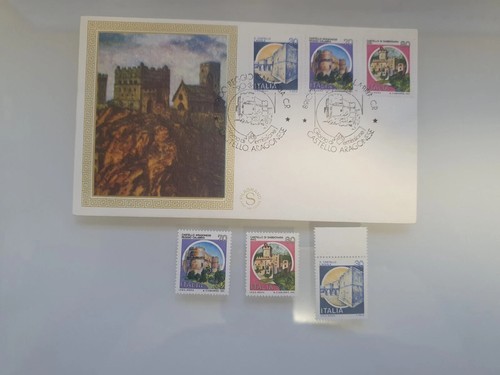 Francobolli stamps castello - stamps,