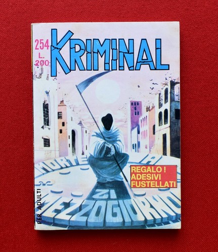 Kriminal 254 prima edizione - kriminal, #