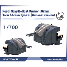 1/700 Royal Navy 102mm /45 QF